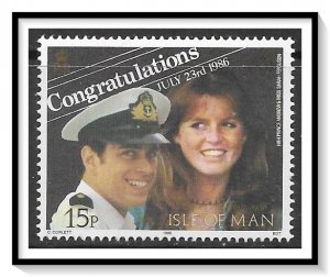 Isle of Man #314 Royal Wedding Prince Andrew MNH