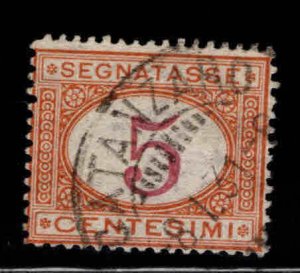 ITALY Scott J5 Used  Postage due Early Printing