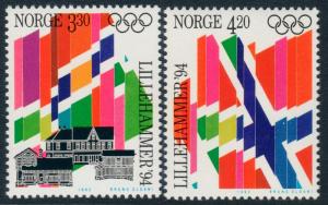 Norway 1029-1030 MNH CV $4.00