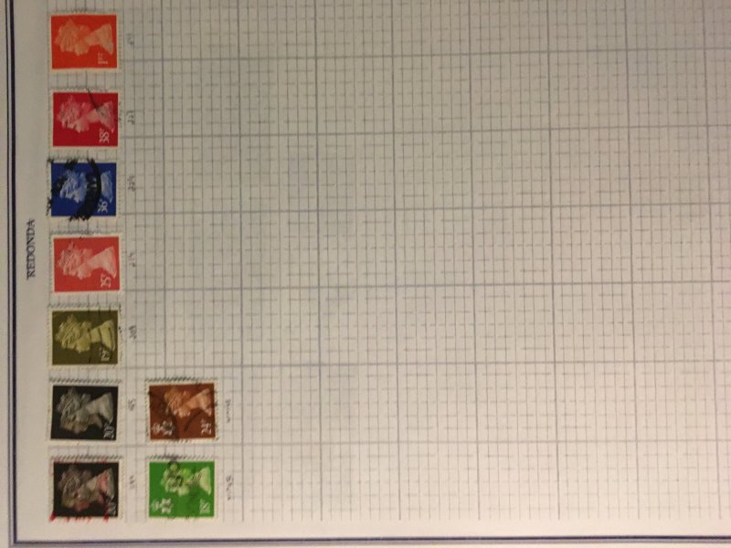 Collection of Great Britain stamps