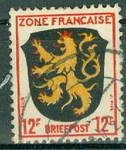 Germany - Allied Occupation - French Zone - Scott 4N6 