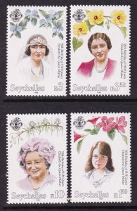 Seychelles 771-774 Queen Mother MNH VF