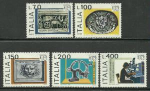 Italy #1235-9 MNH Set, ITALIA '76