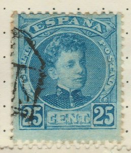 A5P61F81 Spain 1901-05 25c used-