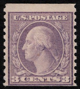 US #494 SUPERB mint hinged, perfectly centered,  SUPER NICE!