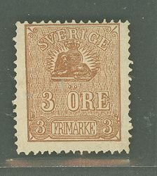 Sweden #13 Unused Single