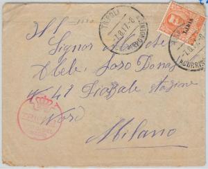 53693 - ITALY COLONIES: LIBIA - ENVELOPE from TRIPOLI 1917-