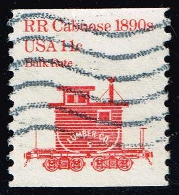 US #1905 Railroad Caboose; Used (0.25)