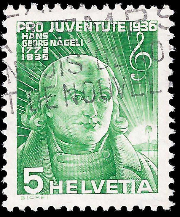 Switzerland 1936 Sc B81-84 uvf Pro Juventute