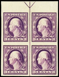 483, Mint Superb LH/NH 3¢ Arrow Block of Four - Stuart Katz