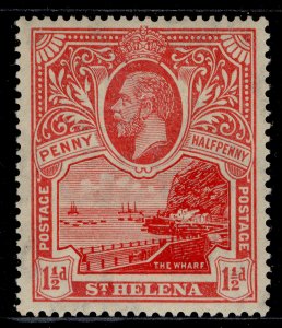 ST. HELENA GV SG90, 1½d rose-scarlet, M MINT. Cat £12.