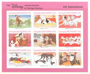 Grenada Grenadines #988 Mint (NH) Souvenir Sheet (Disney)