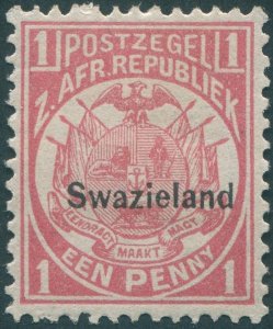 Swaziland 1889 1d carmine SG1 unused