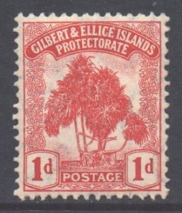 Gilbert Ellice Islands Scott 9 - SG9, 1911 George V 1d MH*