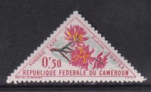 Cameroun   #J35  MH   1963  postage due 50c  Erythrina