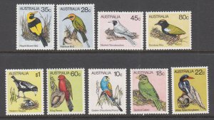 Australia 732-739 Birds MNH VF