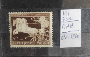 German Empire 1940 ,Brown belt stamps