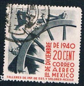 Mexico C114 Used Man at Helm (BP93)