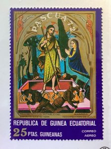 Equatorial Guinea 1972 Mi 52 CTO - 25p, Easter, Resurrection