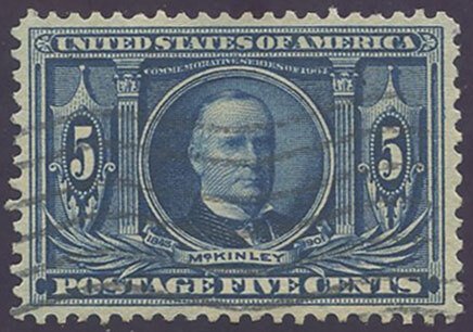 US Scott #326 Used, VF/XF, PSE (Graded 85)