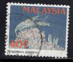 Malaysia Scott 394 Used Crustacean stamp