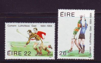 Ireland Sc 598-9 1984 Gaelic Athletic Assoc stamps mint NH