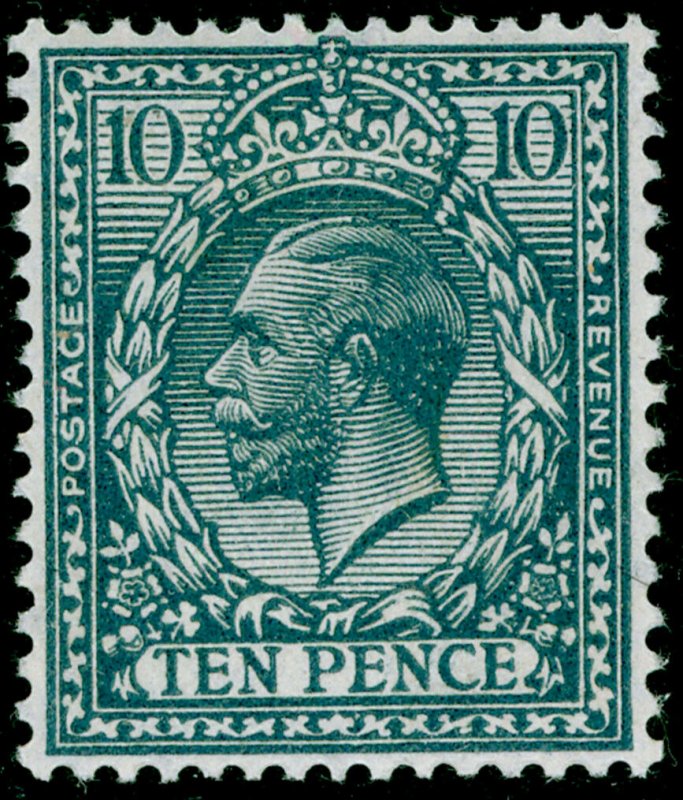 SG428 SPEC N44(3), 10d dull greenish blue, LH MINT. Cat £40.