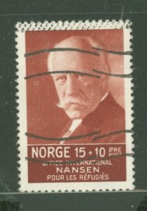 Norway #B6 Used Single