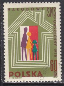 Poland 1759 National Census Day 60Gr 1970