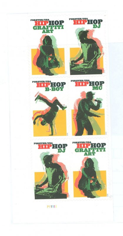 United States #5480-83  Plate Block