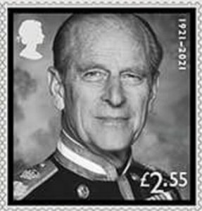 GB 4532d HRH The Prince Philip Duke of Edinburgh £2.55 single MNH 2021 