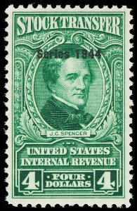 U.S. REV. DATED GREENS RD176  Mint (ID # 115833)