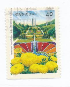 Canada 1991 Scott 1312 used - 40c International Peace Garden