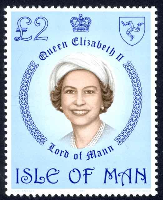 Isle of Man Sc# 200 MNH 1981 Queen Elizabeth II