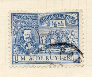 Netherlands 1907 Early Issue Fine Used 1/2c. NW-158683