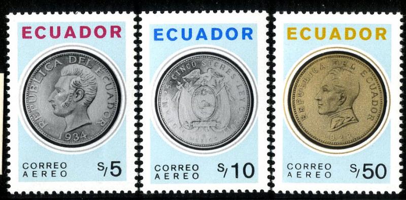 ECUADOR C530-2 MH SCV $8.00 BIN $3.25 COINS