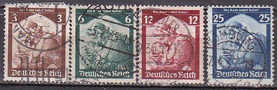 Germany 448-51 1935 Saar Cpl Used 