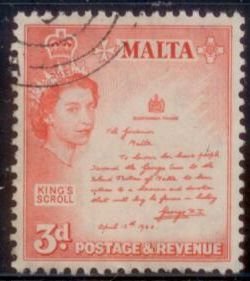 Malta 1956 SC# 252 Used L189