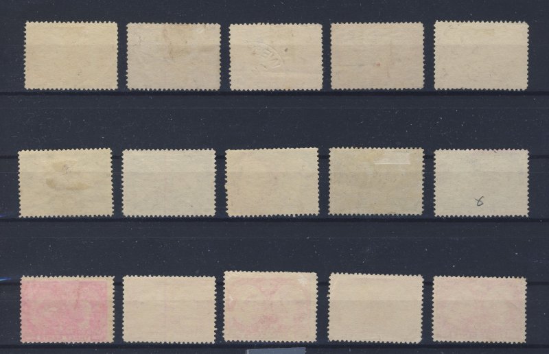 15x Canada Victoria Jubilee Stamps 5 each Of 1c-2c-3c F/VF Guide Value = $95.00
