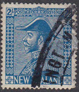 New Zealand 1926 KGV Admiral 2sh Issue, #182 Used