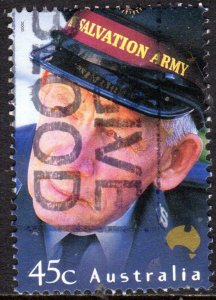 AUSTRALIA 2000 FACES USED