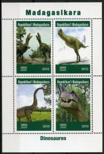 Madagascar 2019 DINOSAURS Sheet Perforated Mint (NH)