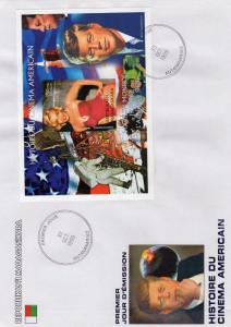 Madagascar 1999 J.F.Kennedy/Marilyn Monroe/Space Armstrong 9 SS Imperforated FDC