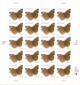 US 4001 - 24¢ Common Buckeye Butterfly Unused