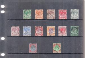 STRAITS SETTLEMENTS STOCKPAGE GEORGE 6TH USED