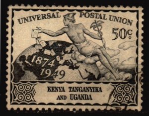 Kenya Uganda Tanganyika Used Scott 96