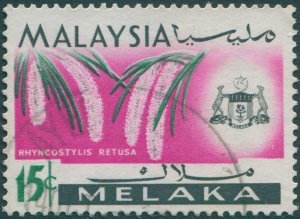 Malaysia Malacca 1966 SG66 15c Flower FU