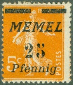 MEMEL 56 MH BIN $0.50