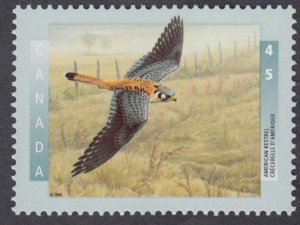Canada - #1591i Birds Of Canada - American Kestrel, MF Paper - MNH
