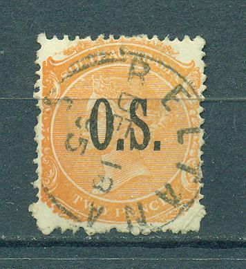 Australia State South Australia sc# O63 used cat val $.90